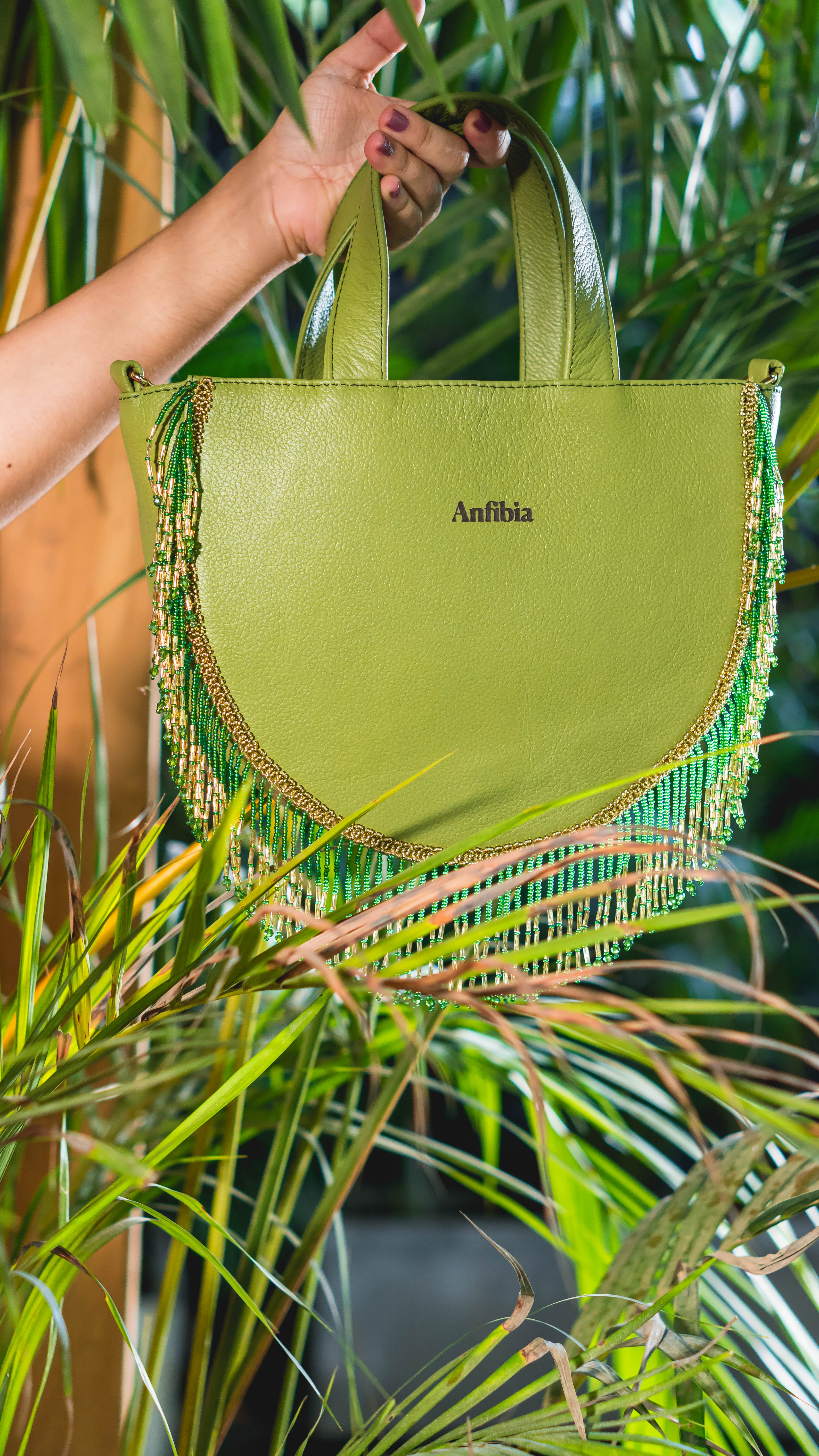 Tatayoi verde con dorado