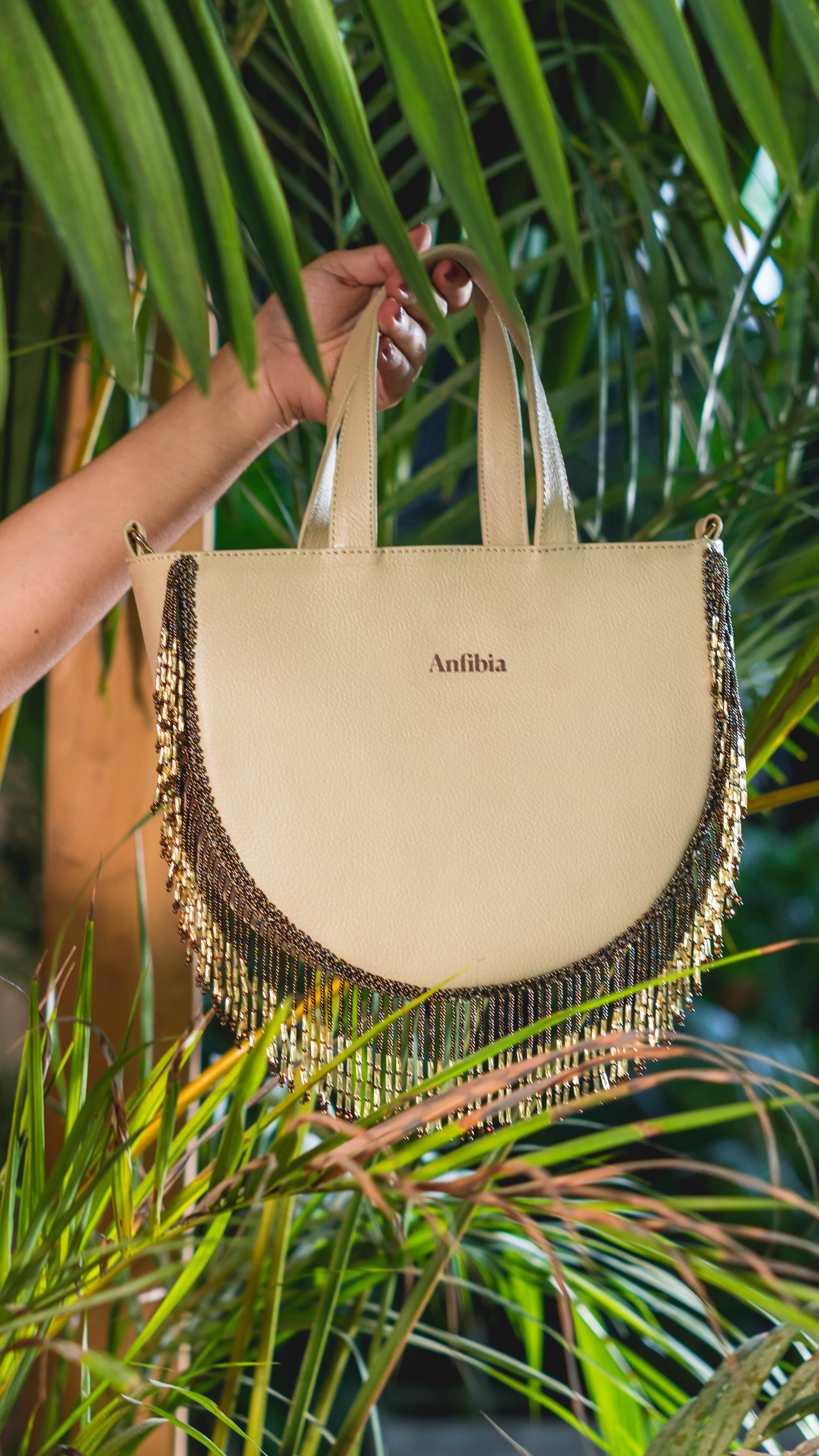 Tatayoi beige con café